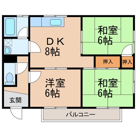 Ｖｉｌｌａ鷹匠の物件間取画像